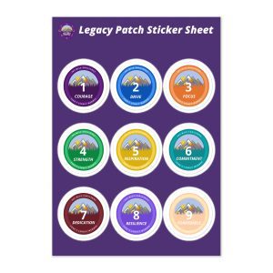 Legacy Patch Sticker Sheet