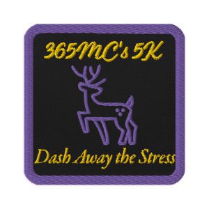 Dash Away the Stress 5K Patch