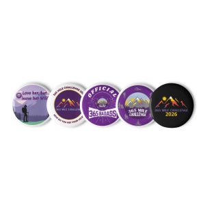 Set of 5 cool pin buttons