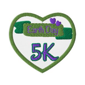 Earth Day 5K Embroidered Patch